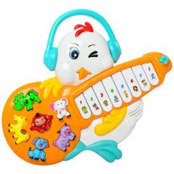 Музыкальная игрушка "Утенок с гитарой", 855-22А