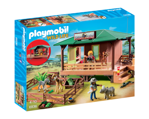 Конструктор Playmobil Ветеринарная клиника в джунглях арт.6936, 55 дет.
