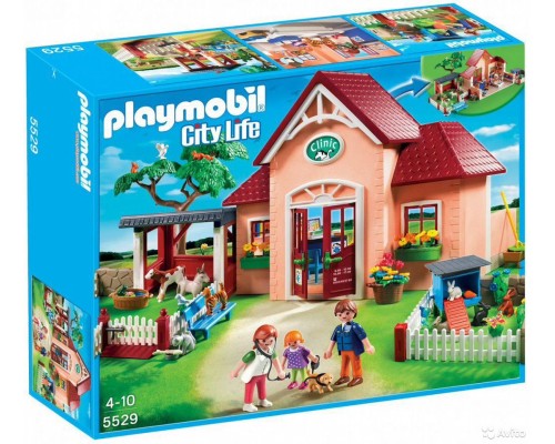 Конструктор Playmobil Ветеринарная клиника, арт.5529, 258 дет.