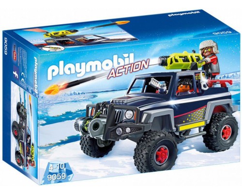 Конструктор Playmobil Внедорожник полярных пиратов, арт.9059, 49 дет.