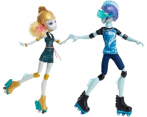 Набор кукол Mattel Monster High Lagoona Blue and Gil Webber Wheel Love
