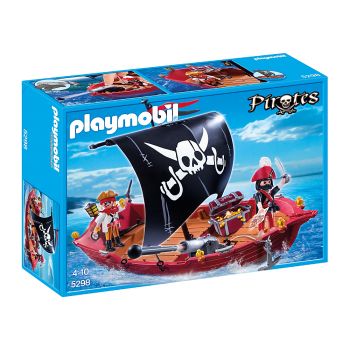 Конструктор Playmobil Пиратская шхуна арт.5298, 92 дет.