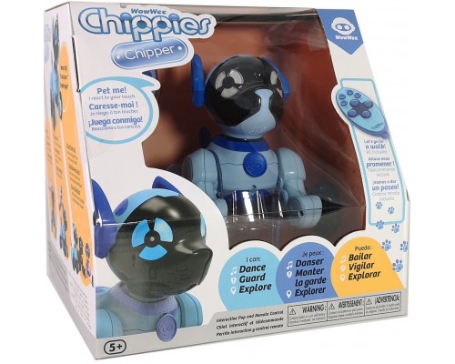 WowWee робот собачка Chappies - Chipper (голубая)
