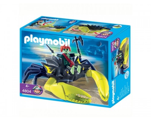 Конструктор Playmobil Зомби пират и гигантский краб, арт.4804, 3 дет.