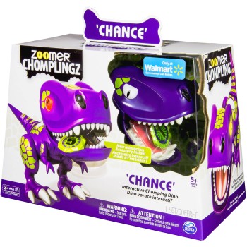 Интерактивный робот-динозавр Zoomer Chomplingz – Chance - Wal-Mart Exclusive