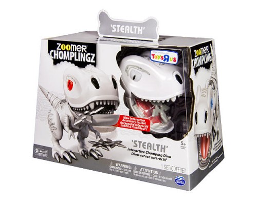 Интерактивный робот-динозавр Zoomer Chomplingz – Stealthasaurus -Toys R Us Exclusive