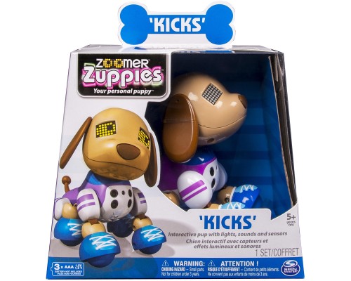 Интерактивный щенок Zoomer Zuppies Kicks